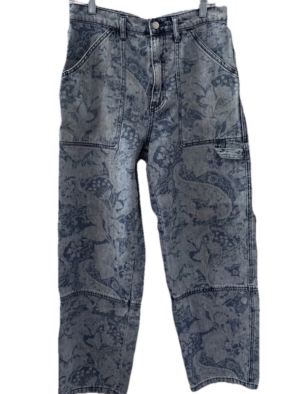 Urban Outfitters Women’s Size 30 BDG High-Rise Baggy Jean Paisley Print Pants